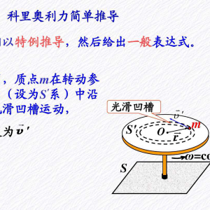 科氏质量流量计的科里奥利力简介与公式推导(图3)