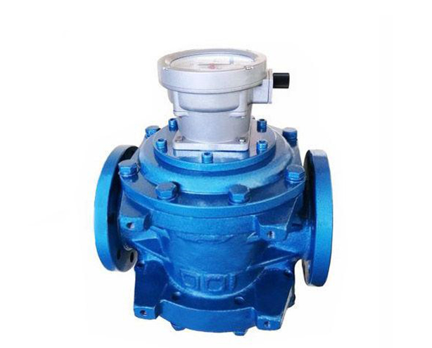 Waist wheel flowmeter